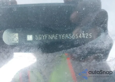 2010 Cadillac Srx Luxury Collection from USA, damaged, VIN 3GYFNAEY6AS654425